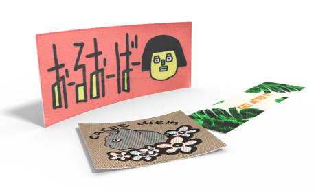 オリジナルロゴラベル　カスタマイズ